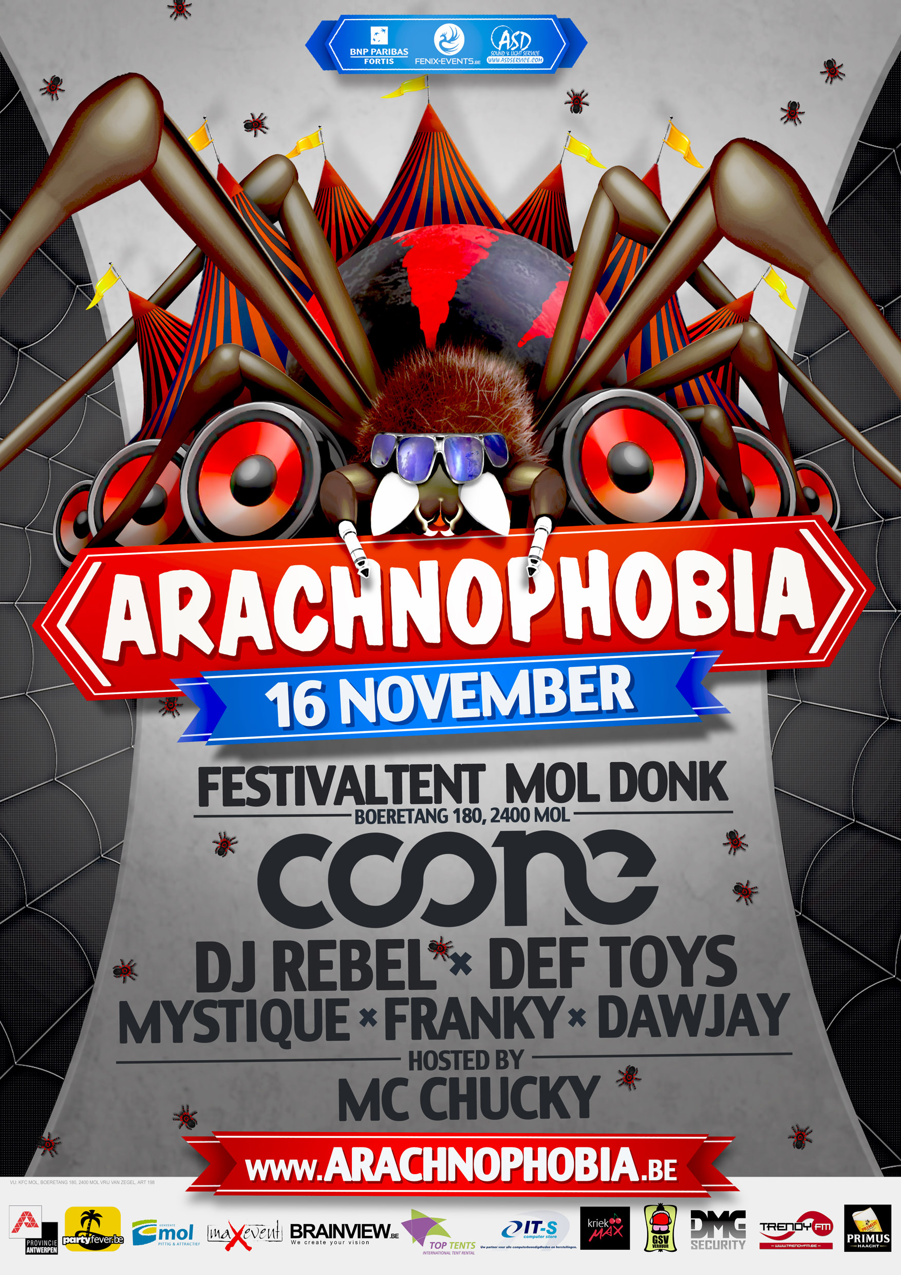 Arachnophobia affiche op 16/11/2013